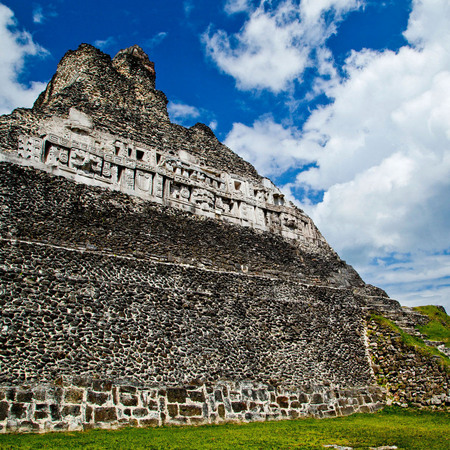 "El Castillo" (Xunantunich, Maya Archaeological Site,  Belize)