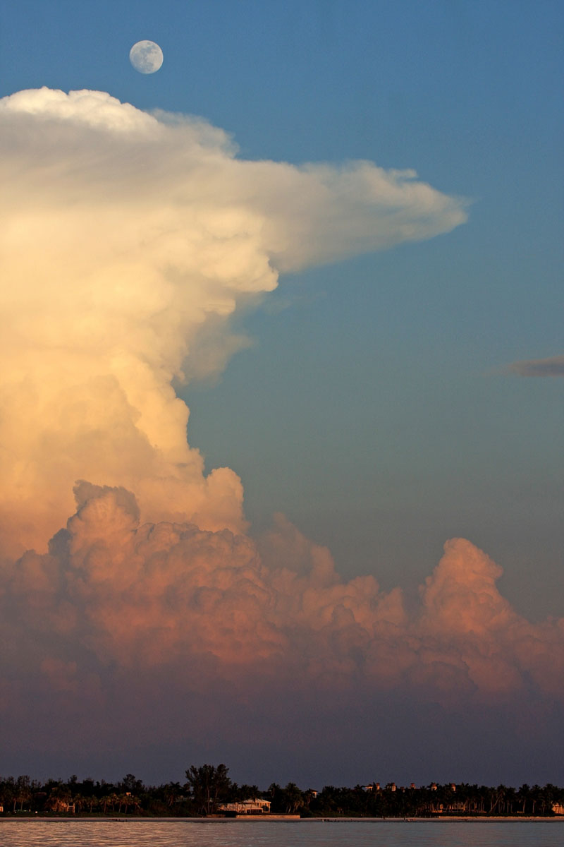 Cumulonimbus at Sunset (Gulf Coast, Florida)